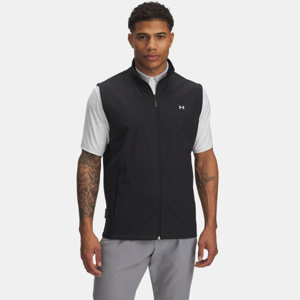 Under Armour Drive Pro Storm Hybrid Vest Black Metallic Silver