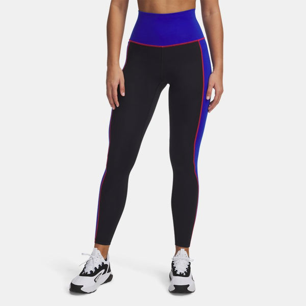 Under Armour Project Rock Ankle Leggings Black Royal Black