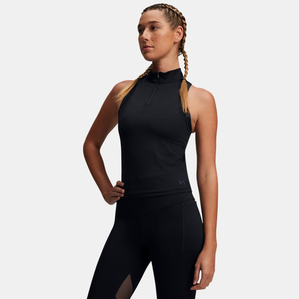 Under Armour Vanish Elite Vent Tank Black Iridescent