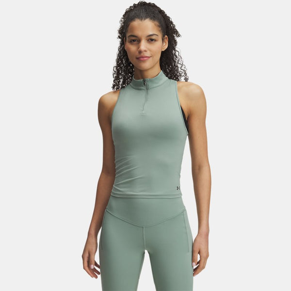 Under Armour Vanish Elite Vent Tank Silica Green Iridescent