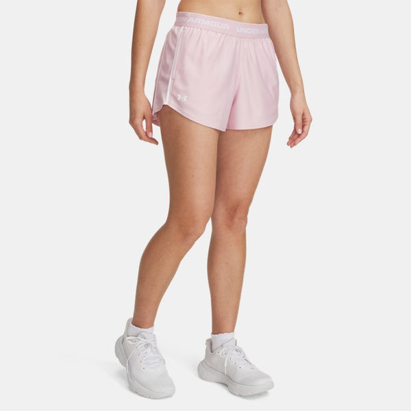 Under Armour Tech™ Play Up Shorts Prime Pink White