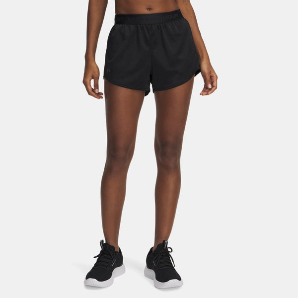 Under Armour Tech™ Play Up Shine Shorts Black Castlerock