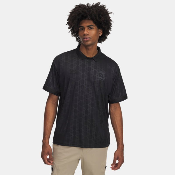 Under Armour Terrace Short Sleeve Jersey Black Black Black