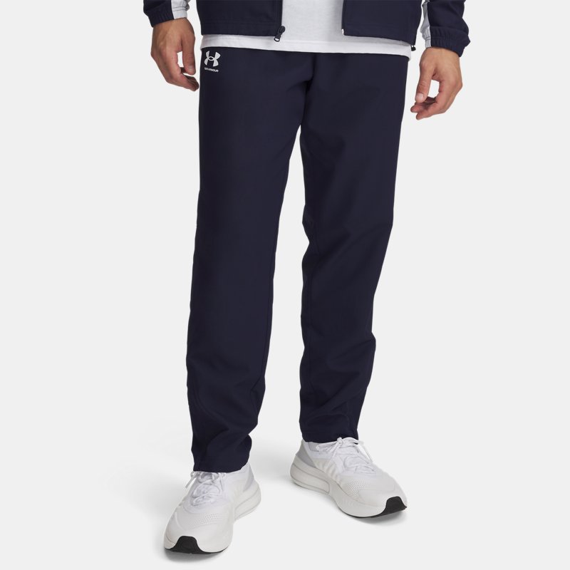 Under Armour Rival Woven Windbreaker Pants Midnight Navy Midnight Navy White