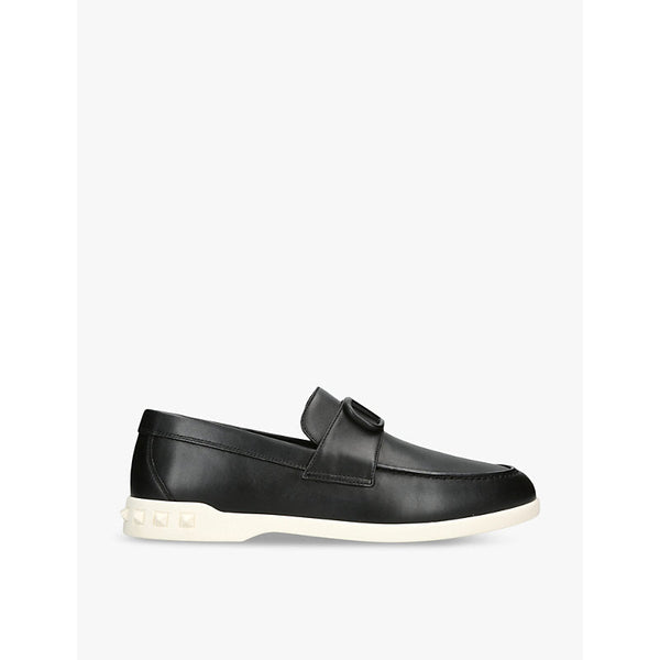 Valentino Garavani Disco Creeper leather trainers | LYBSTORE