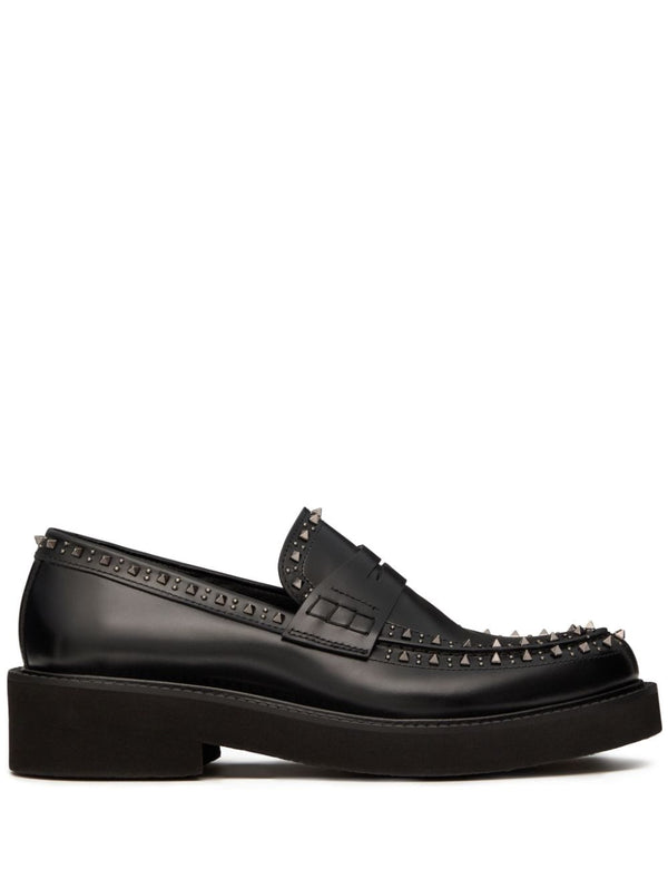 Valentino Garavani Gentleglam Leather Loafers