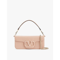 Valentino Garavani Loco logo-plaque leather shoulder bag