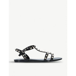 Valentino Garavani Rockstud PVC gladiator sandals | LYBSTORE