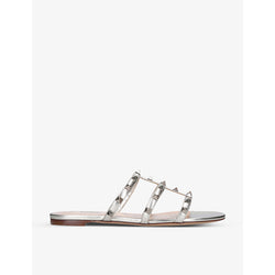 Valentino Garavani Rockstud leather sliders | LYBSTORE