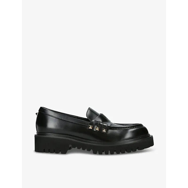 Valentino Garavani Rockstud spike-embellished leather loafers