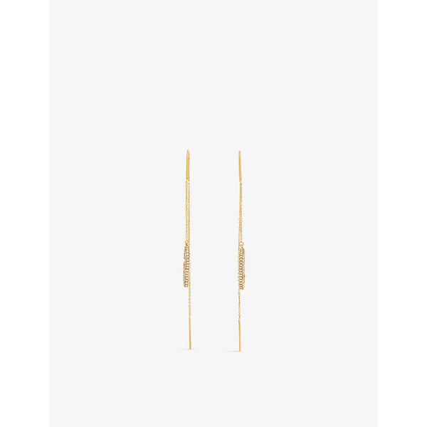 Womens Valentino Garavani VLOGO metal earrings