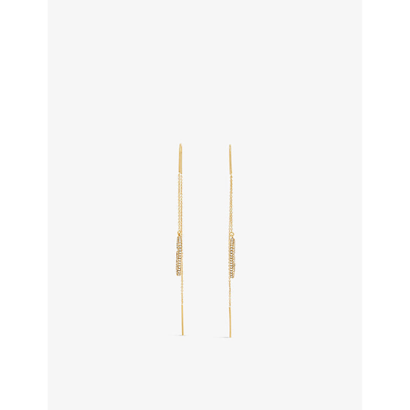 Womens Valentino Garavani VLOGO metal earrings