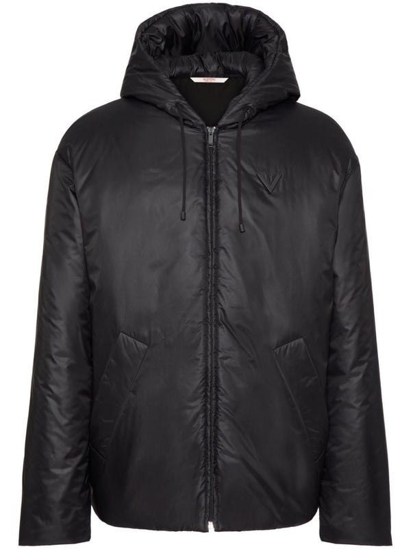 Valentino Vlogo Nylon Down Jacket