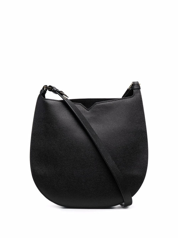 Valextra Weekend Medium Leather Shoulder Bag