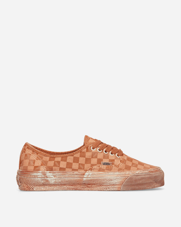 Vans Authentic LX Reissue 44 Dip Dye Checkerboard Sneakers Marmalade