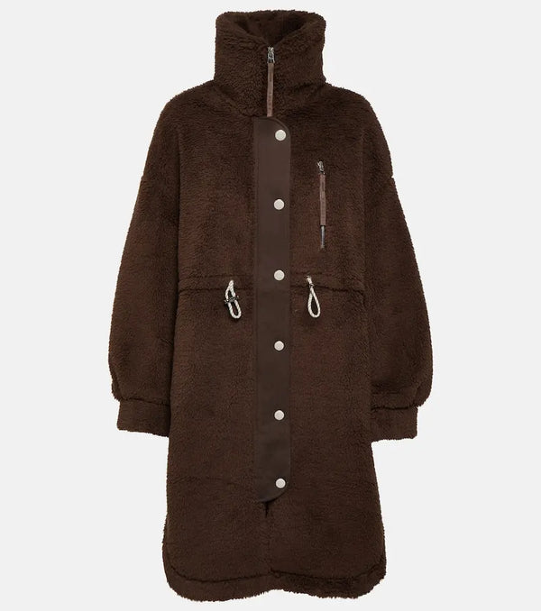 Varley Jones faux-shearling coat | LYBSTORE