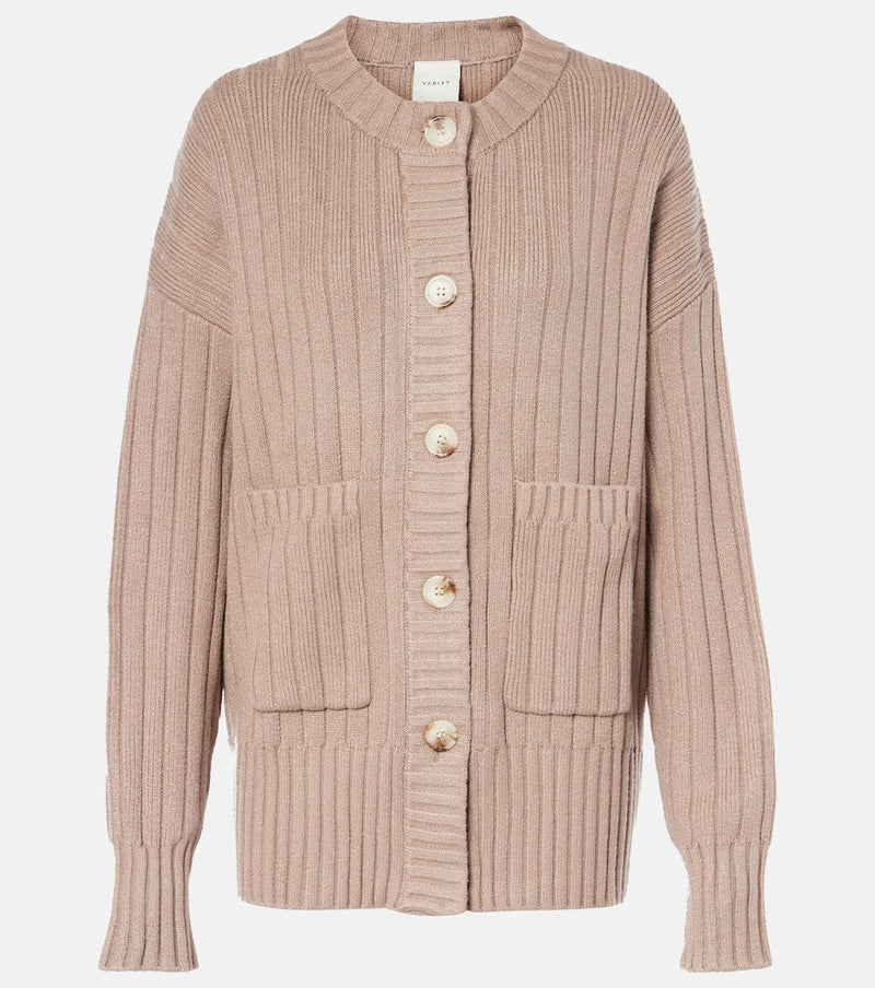 Varley Pensdale ribbed-knit cardigan