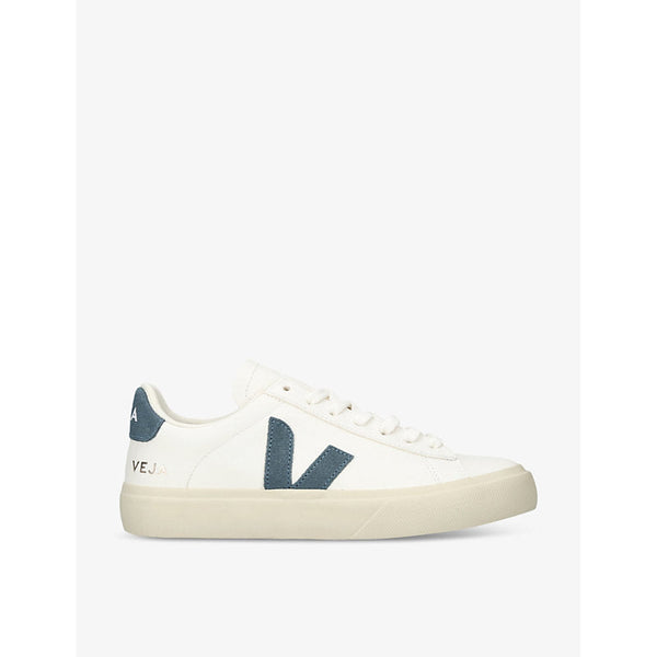 Womens Veja Women's Campo leather and suede low-top trainers