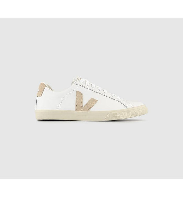 Veja Kids Womens Esplar Trainers Extra White Sable F Leather