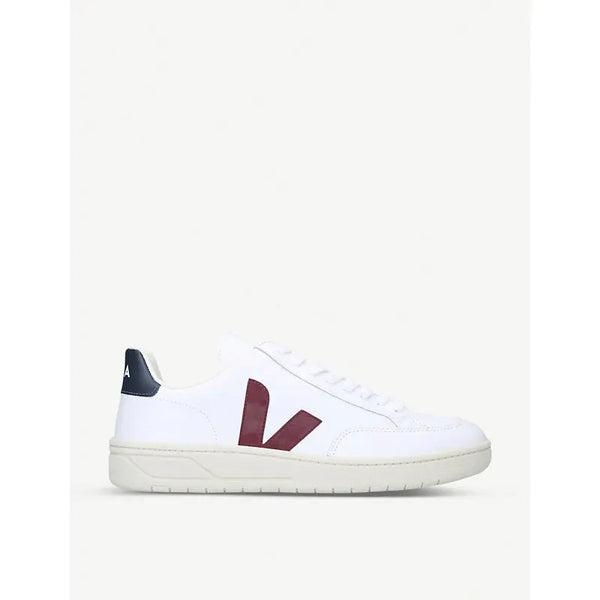 Veja V12 Marsala Nautico leather trainers