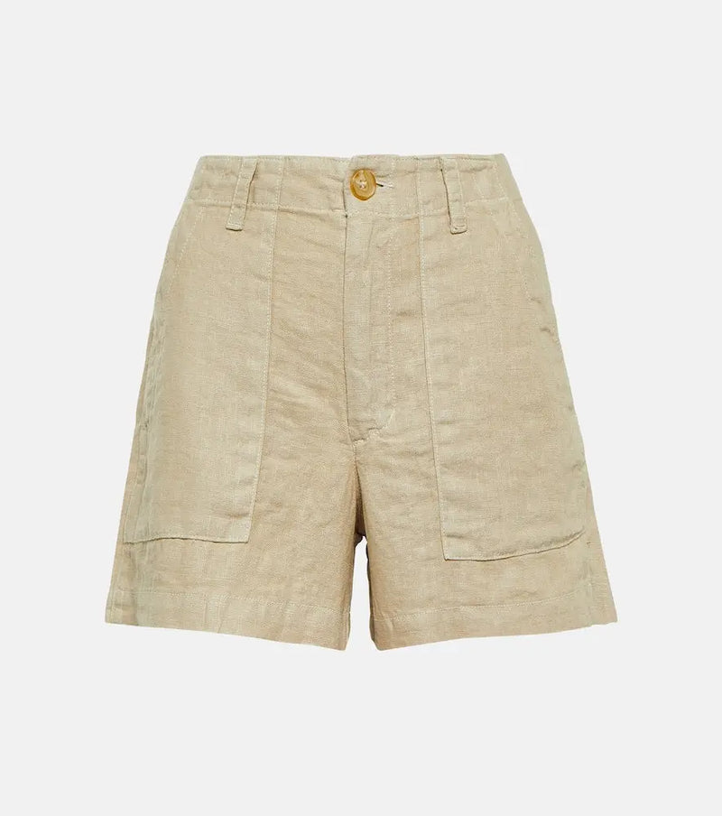 Velvet Fallon linen shorts | LYBSTORE