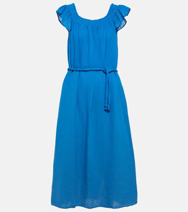 Velvet Justine cotton midi dress | LYBSTORE