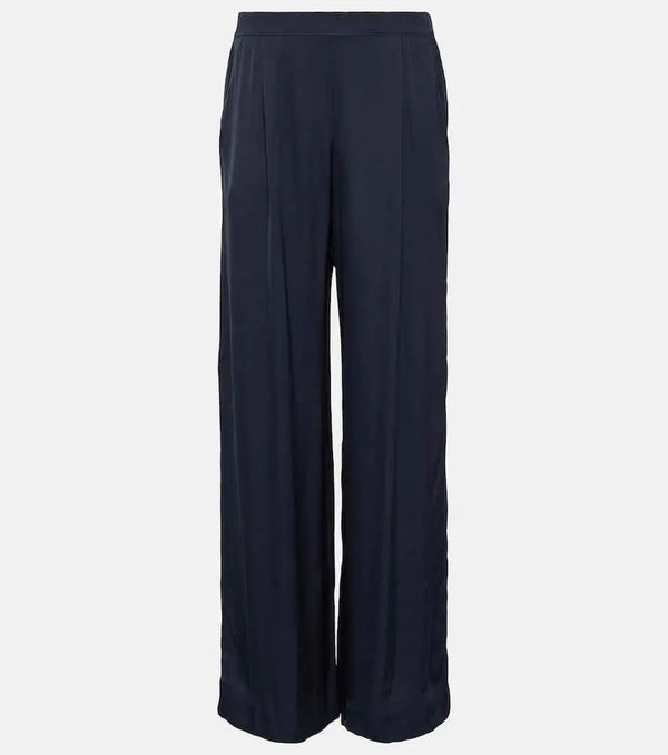 Velvet Livi satin wide-leg pants | LYBSTORE