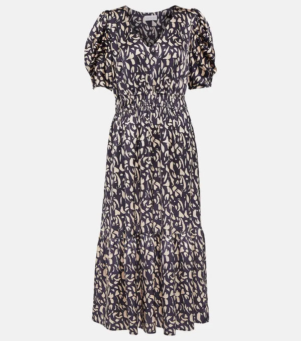 Velvet Lyuda printed midi dress