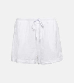 Velvet Tammy linen shorts | LYBSTORE