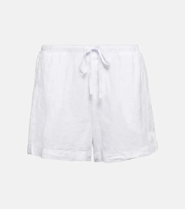 Velvet Tammy linen shorts