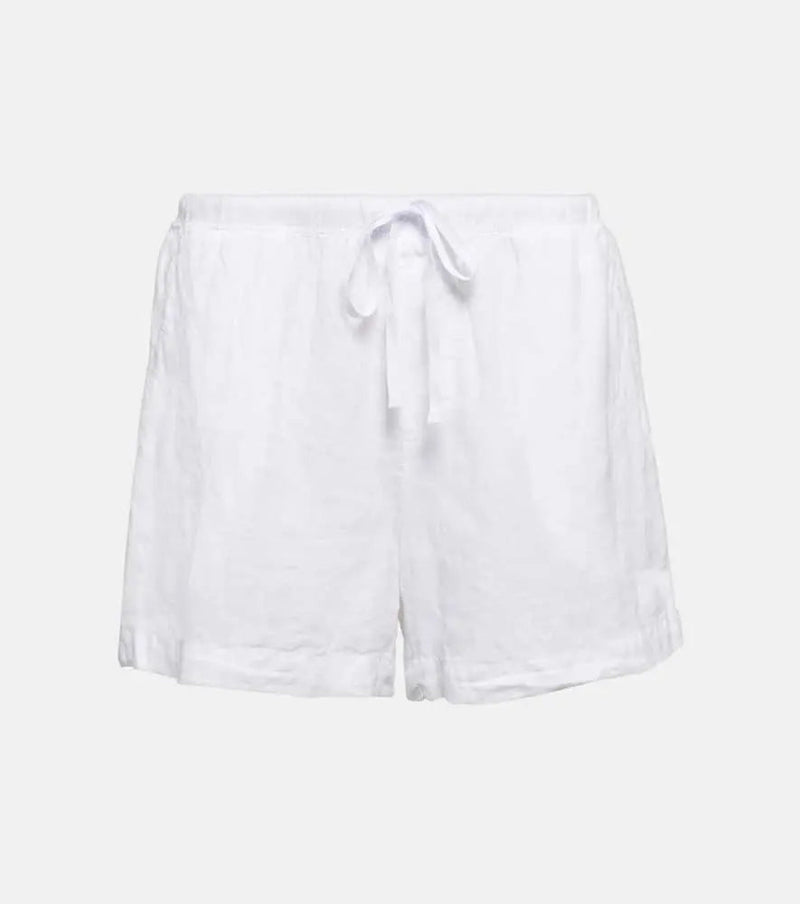 Velvet Tammy linen shorts | LYBSTORE