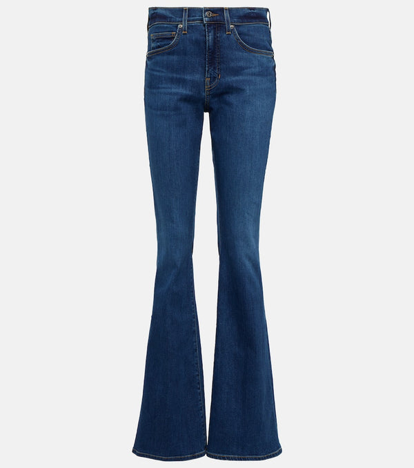 Veronica Beard Beverly high-rise flared jeans