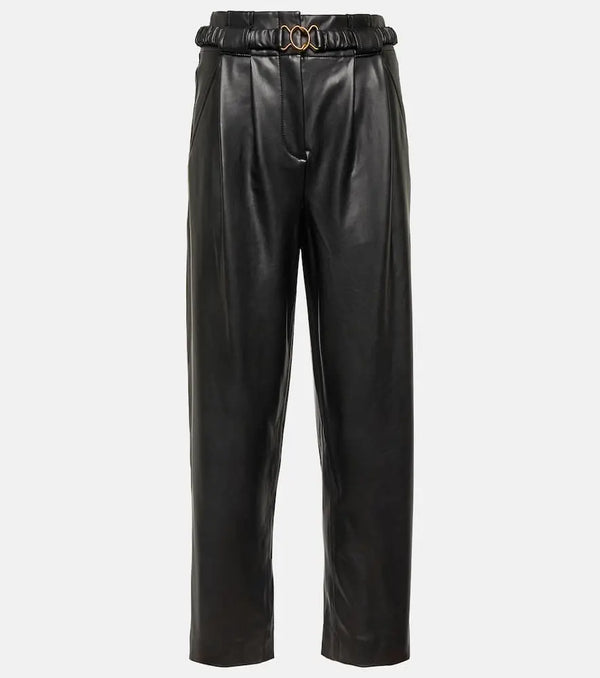 Veronica Beard Coolidge faux leather pants | LYBSTORE