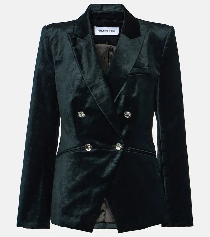 Veronica Beard Elam Dickey velvet blazer