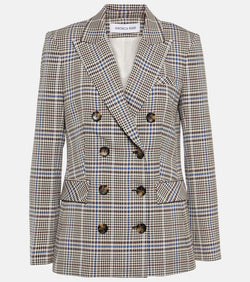 Veronica Beard Fevre checked blazer