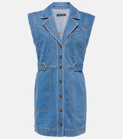 Veronica Beard Jax denim shirt dress