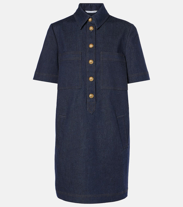 Veronica Beard Koulis denim minidress | LYBSTORE