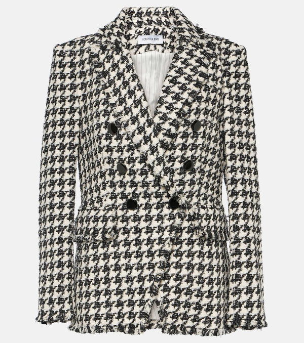 Veronica Beard Miller Dickey houndstooth blazer | LYBSTORE