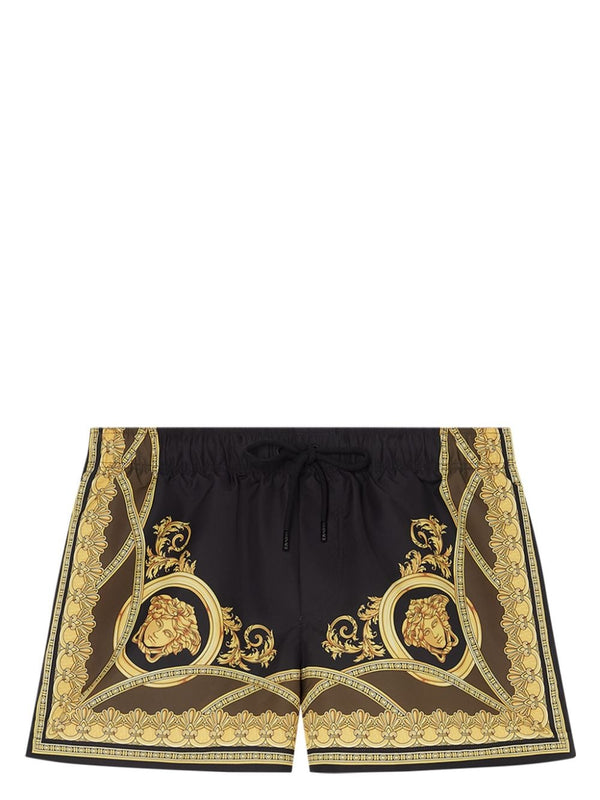 Versace Barocco Print Swim Shorts