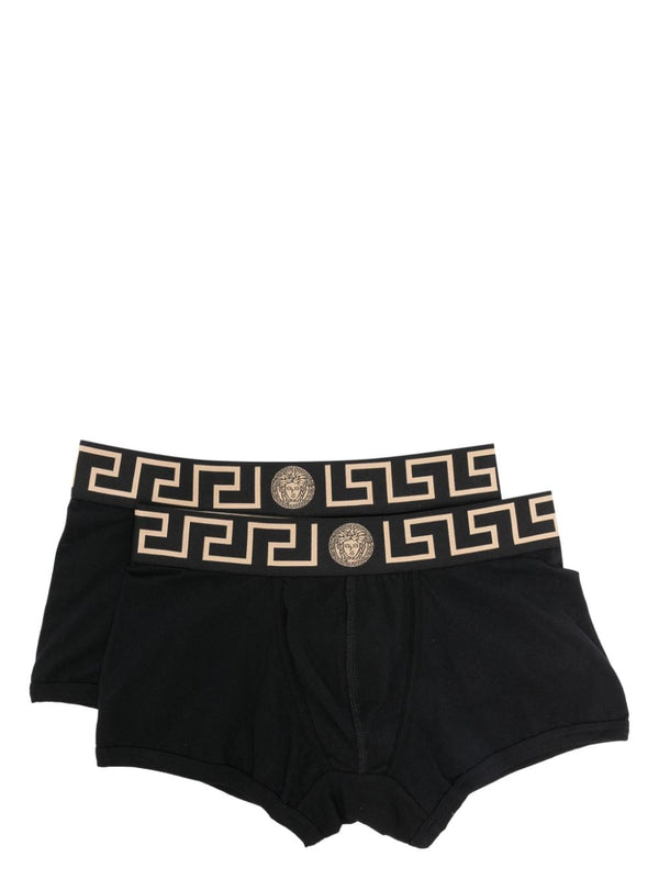 Versace Greca Border Boxer Shorts 2 Pack