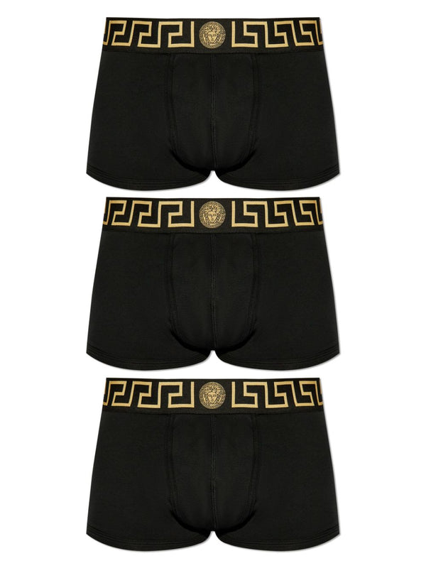 Versace Greca Border Boxer Shorts 3 Pack