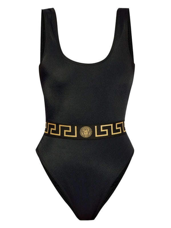 Versace Greca Print Swimsuit