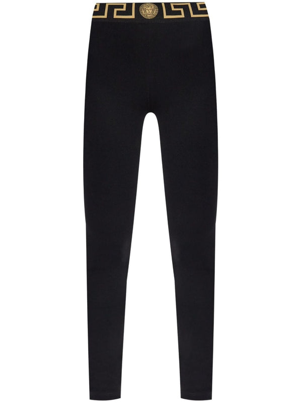 Versace Greca Waistband Leggings