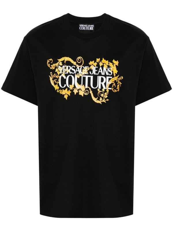 Versace Jeans Couture Short Sleeve T Shirt With Print