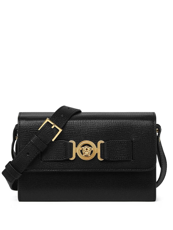 Versace Medusa Biggie Leather Clutch Bag