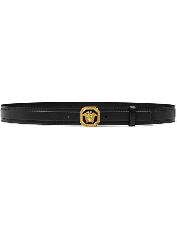 Versace Medusa Leather Belt