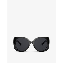 Versace VE4387 square-frame acetate sunglasses | LYBSTORE