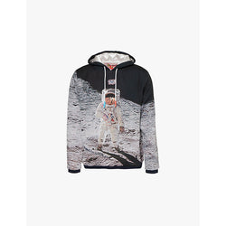 Mens Veryrare Lunar tapestry-weave cotton hoody