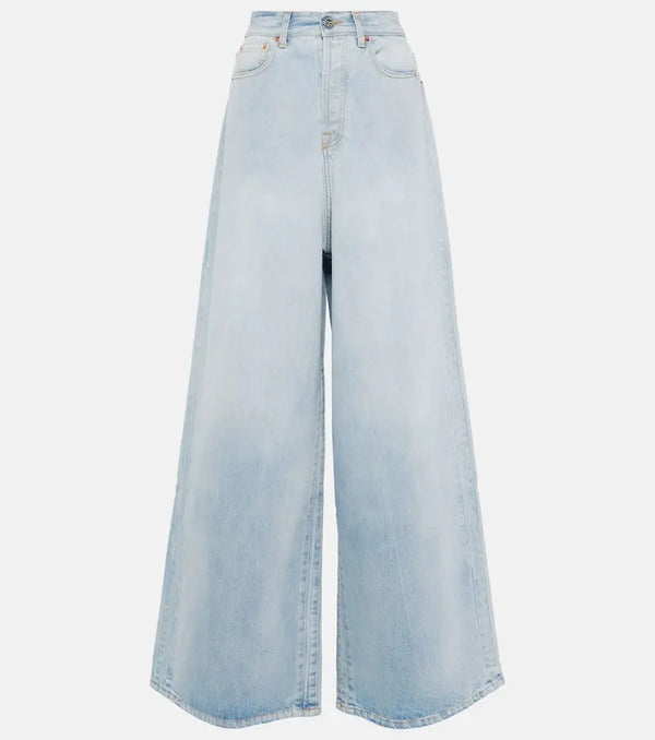 Vetements High-rise wide-leg jeans | LYBSTORE