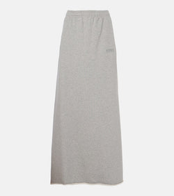 Vetements Molleton cotton-blend maxi skirt